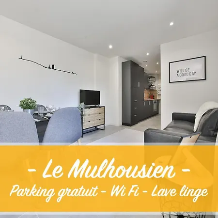 Apartment Le Mulhousien/ Parking Gratuit / Wifi / Lave Linge/ Tudors Locations Mulhouse
