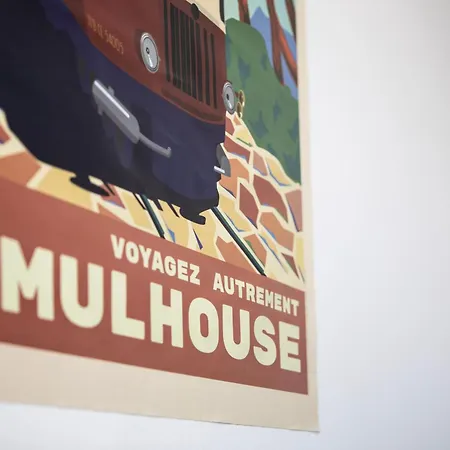 Le Mulhousien/ Parking Gratuit / Wifi / Lave Linge/ Tudors Locations Apartment