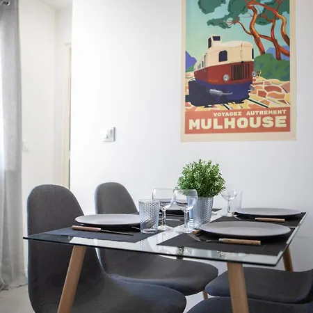 Le Mulhousien/ Parking Gratuit / Wifi / Lave Linge/ Tudors Locations * Mulhouse