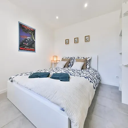 Le Mulhousien/ Parking Gratuit / Wifi / Lave Linge/ Tudors Locations Apartment