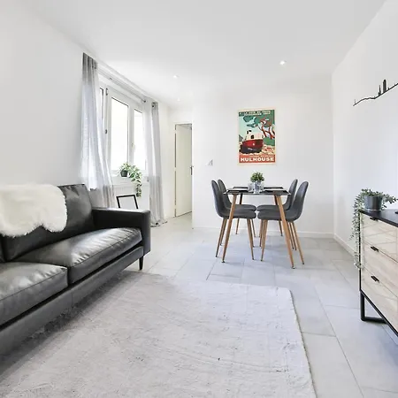 Le Mulhousien/ Parking Gratuit / Wifi / Lave Linge/ Tudors Locations Apartment Mulhouse