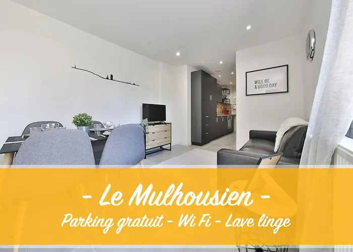 Apartment Le Mulhousien/ Parking Gratuit / Wifi / Lave Linge/ Tudors Locations Mülhausen