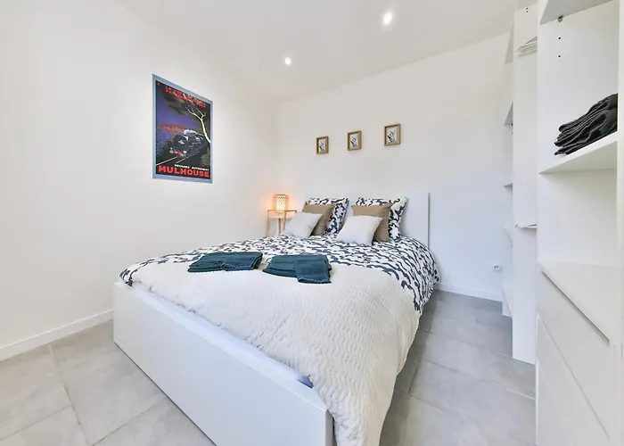 Le Mulhousien/ Parking Gratuit / Wifi / Lave Linge/ Tudors Locations Apartment